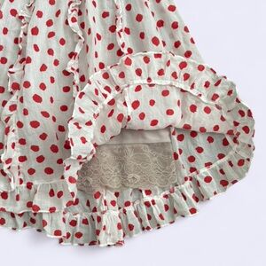 Anthropologie Polka Dot Sundress with Layering Slip 2 in 1 Look